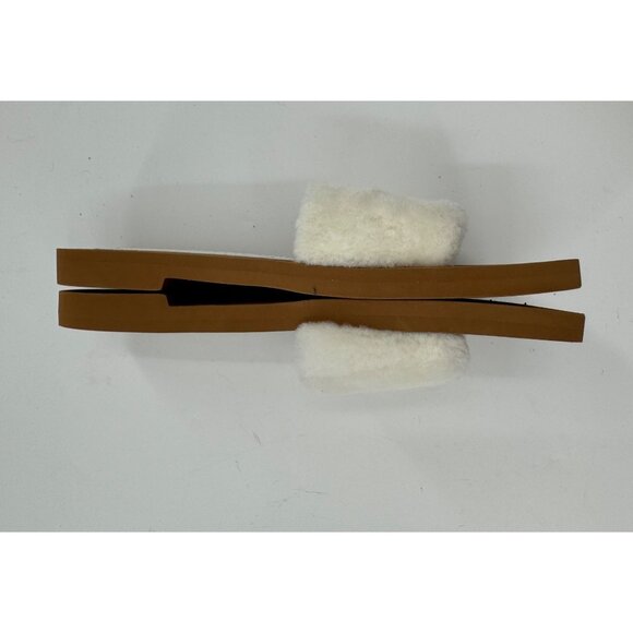 Stuart Weitzman Women's Cammy Shearling Slide Sandals 5B US - Picture 6 of 9